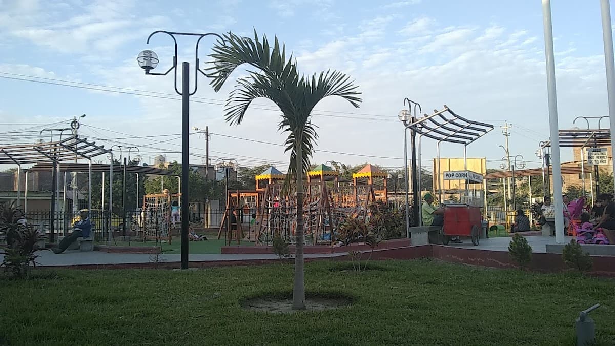 Juegos infantiles del Parque Santa Rosa