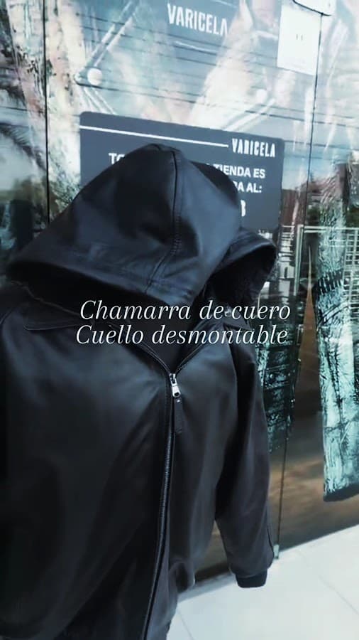 VARICELA Chamarras de Cuero — foto