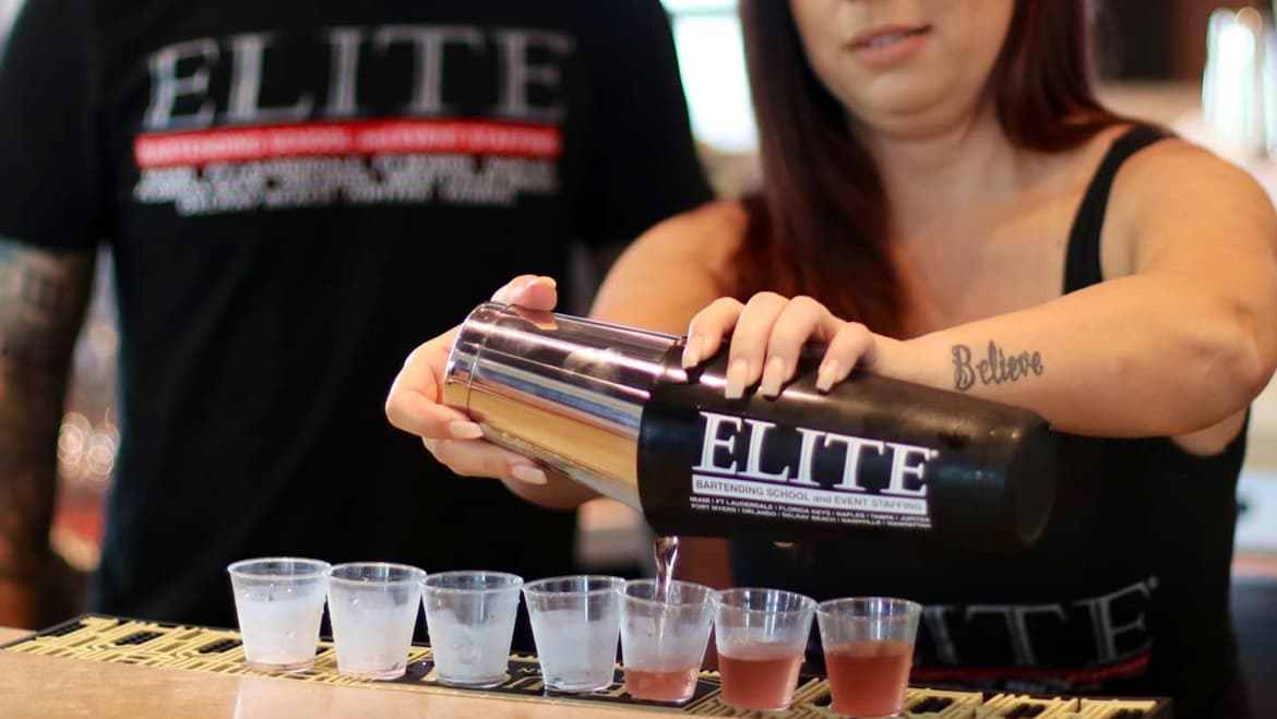 Elite Bartending School and Event Staffing Fort Lauderdale
