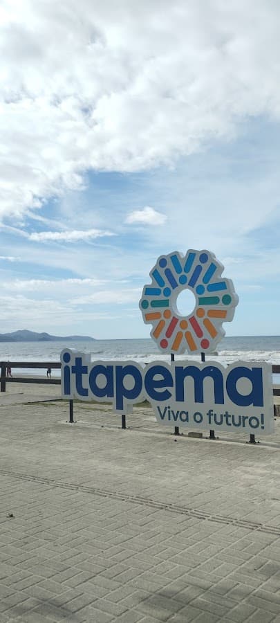 Letreiro "Eu Amo Itapema" — foto