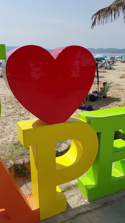 Letreiro "Eu Amo Itapema" — foto