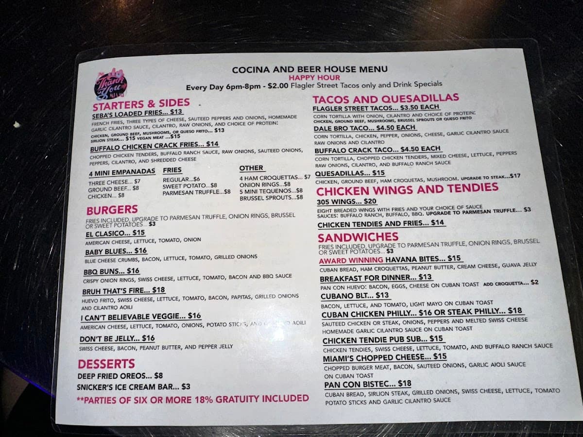 Thank You Miami Cocina & Beer House — foto