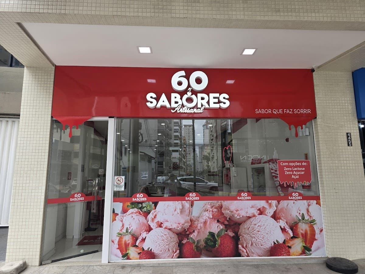 Sorveteria 60 Sabores Artesanal - Itapema