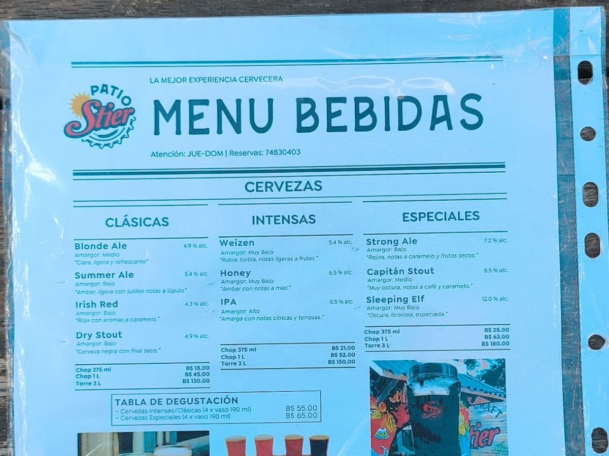 Cerveza Artesanal STIER — foto