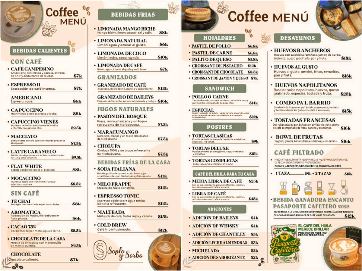 Soplo y sorbo Coffee club — foto