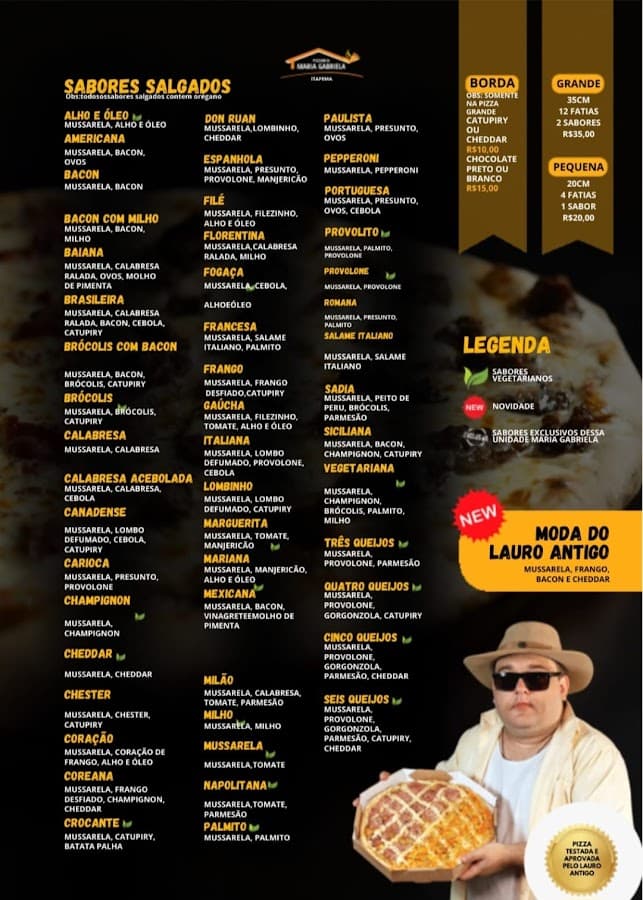 Pizzaria Maria Gabriela - Itapema/SC — foto