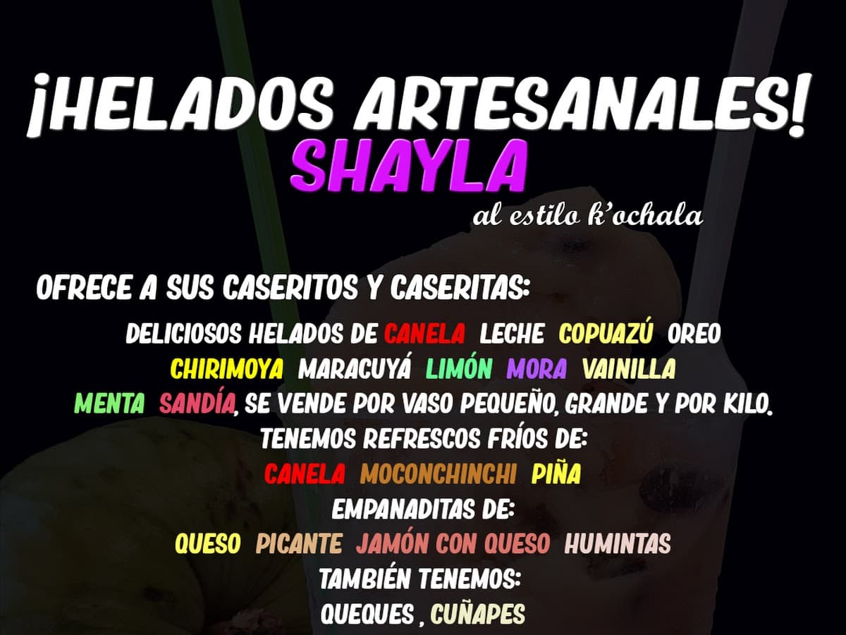 Helados artesanales "SHAYLA" — foto