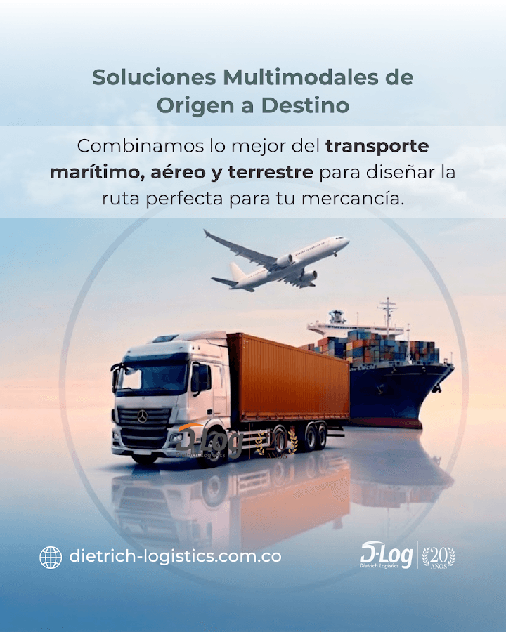 Dietrich Logistics. Transporte Internacional. Operador Logístico Multimodal. Mudanzas Internacionales, Agencia de Carga — foto