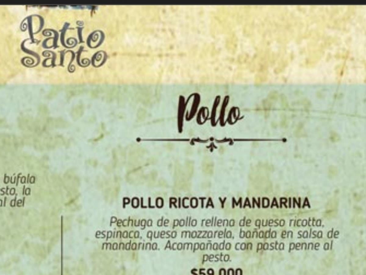 RESTAURANTE PATIO SANTO — foto
