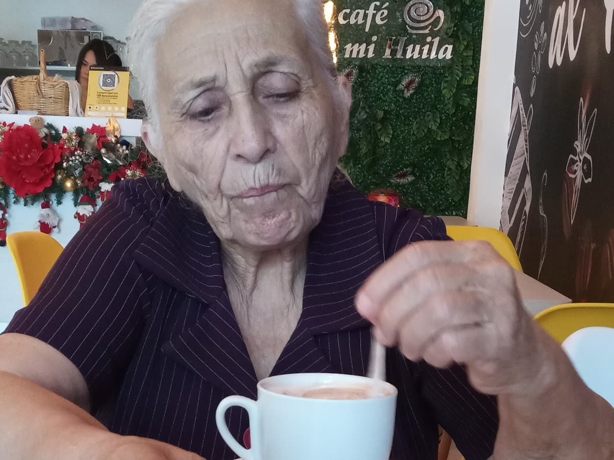 Café al parque — foto