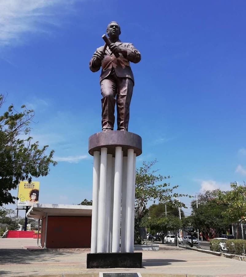 Estatua del Joe Arroyo