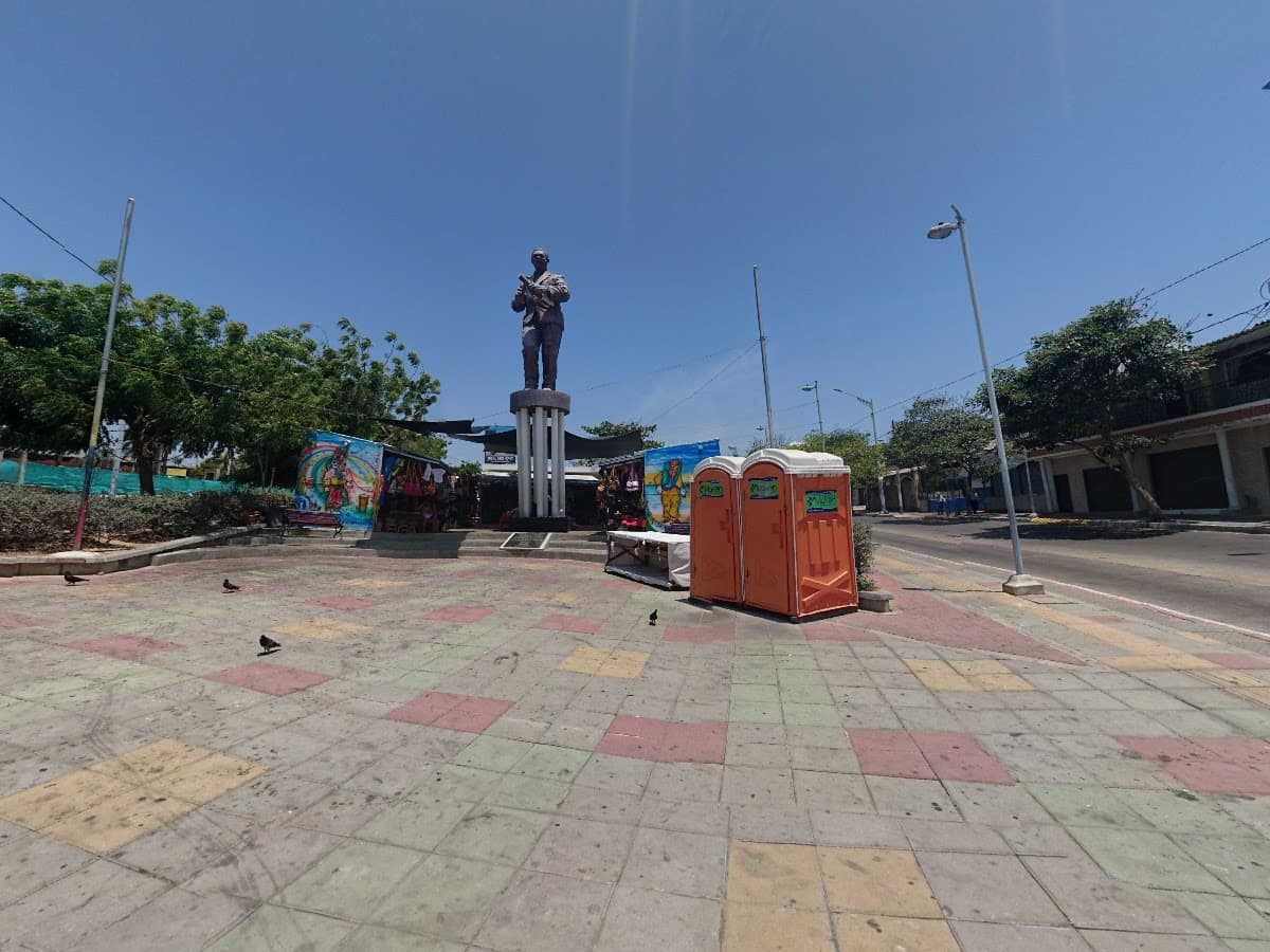Estatua del Joe Arroyo — foto