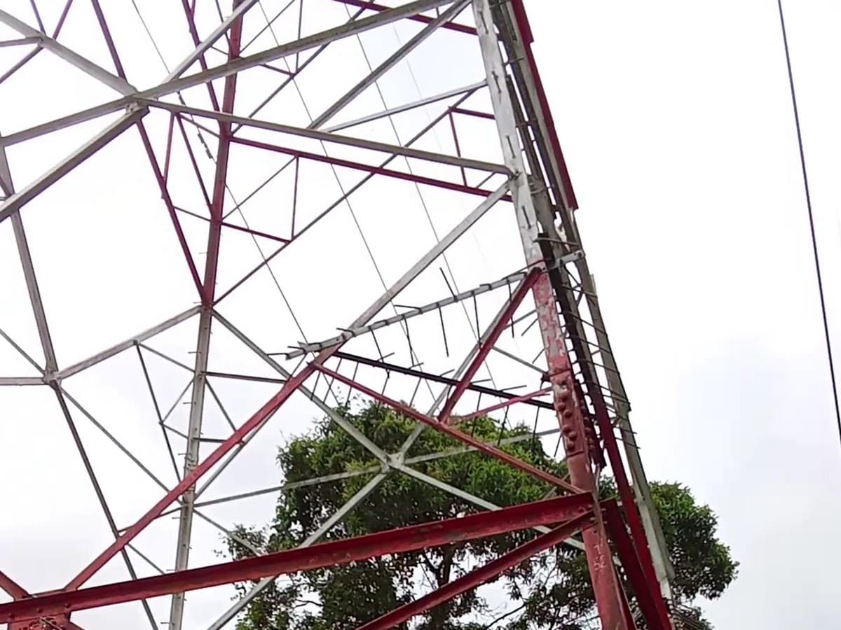 Antigua Torre del Cable Mariquita Manizales — foto