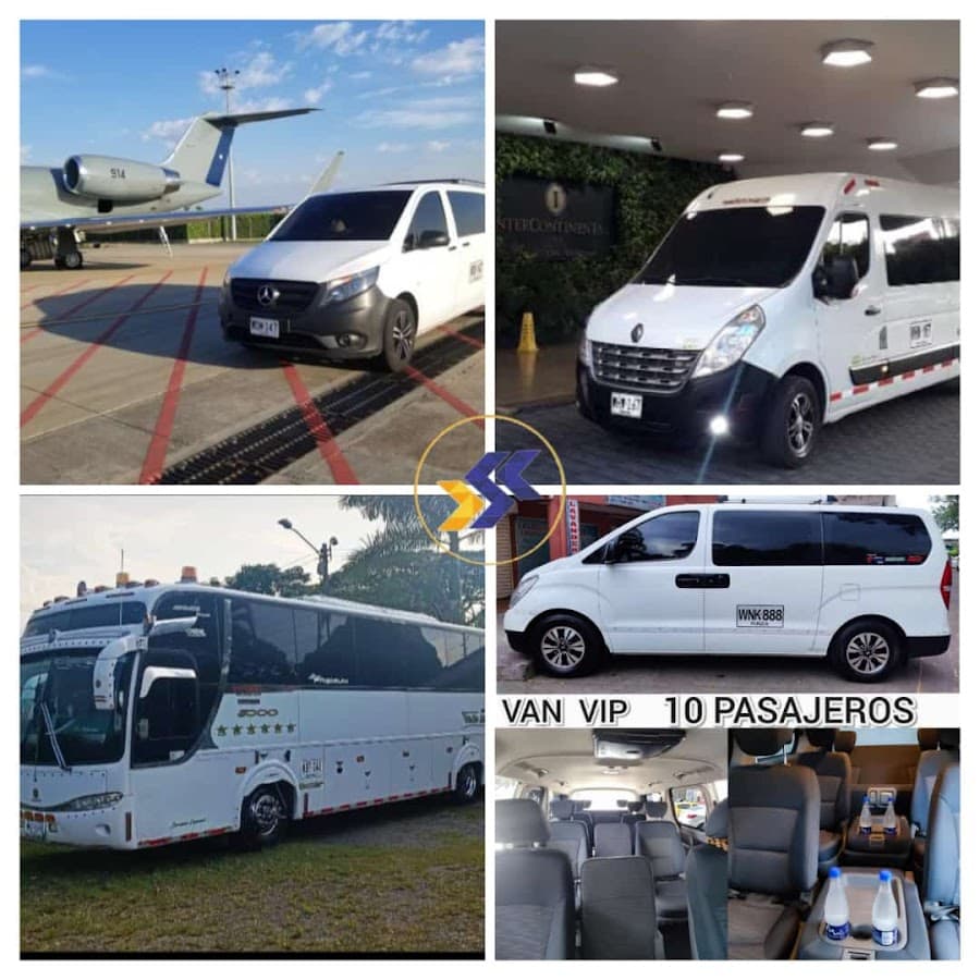 Transporte Aeropuerto Cali | Logística Seanly | Camionetas, Vans, SUV, Minivan, Buses, City Tour y Transporte Turístico — foto