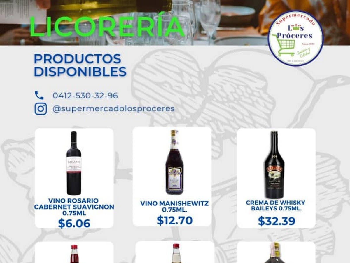 supermercado los proceres — foto