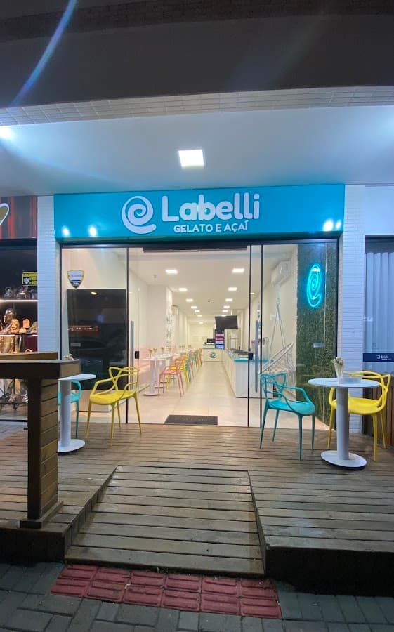 Labelli gelato e açaí