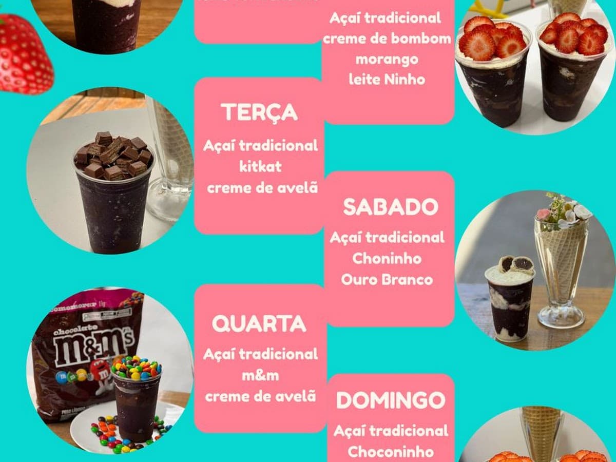 Labelli gelato e açaí — foto