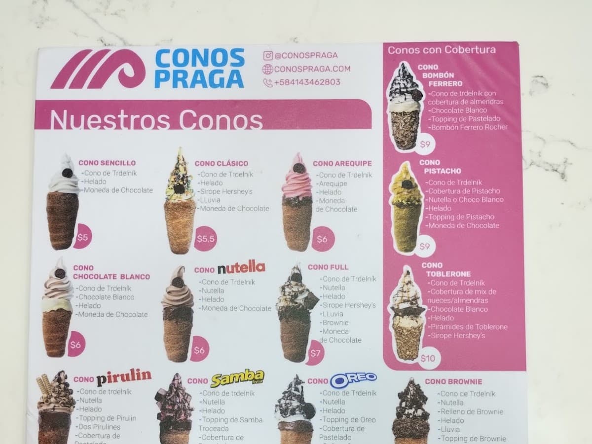 Heladería Conos Praga — foto