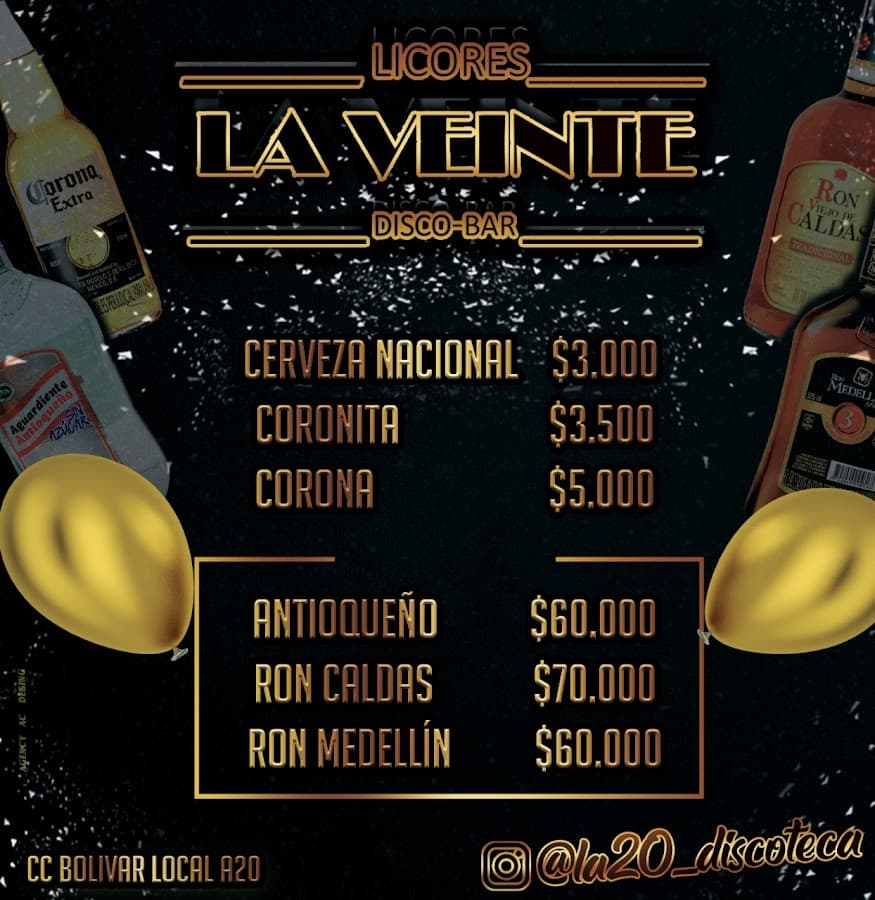 Licores La Veinte Disco Bar