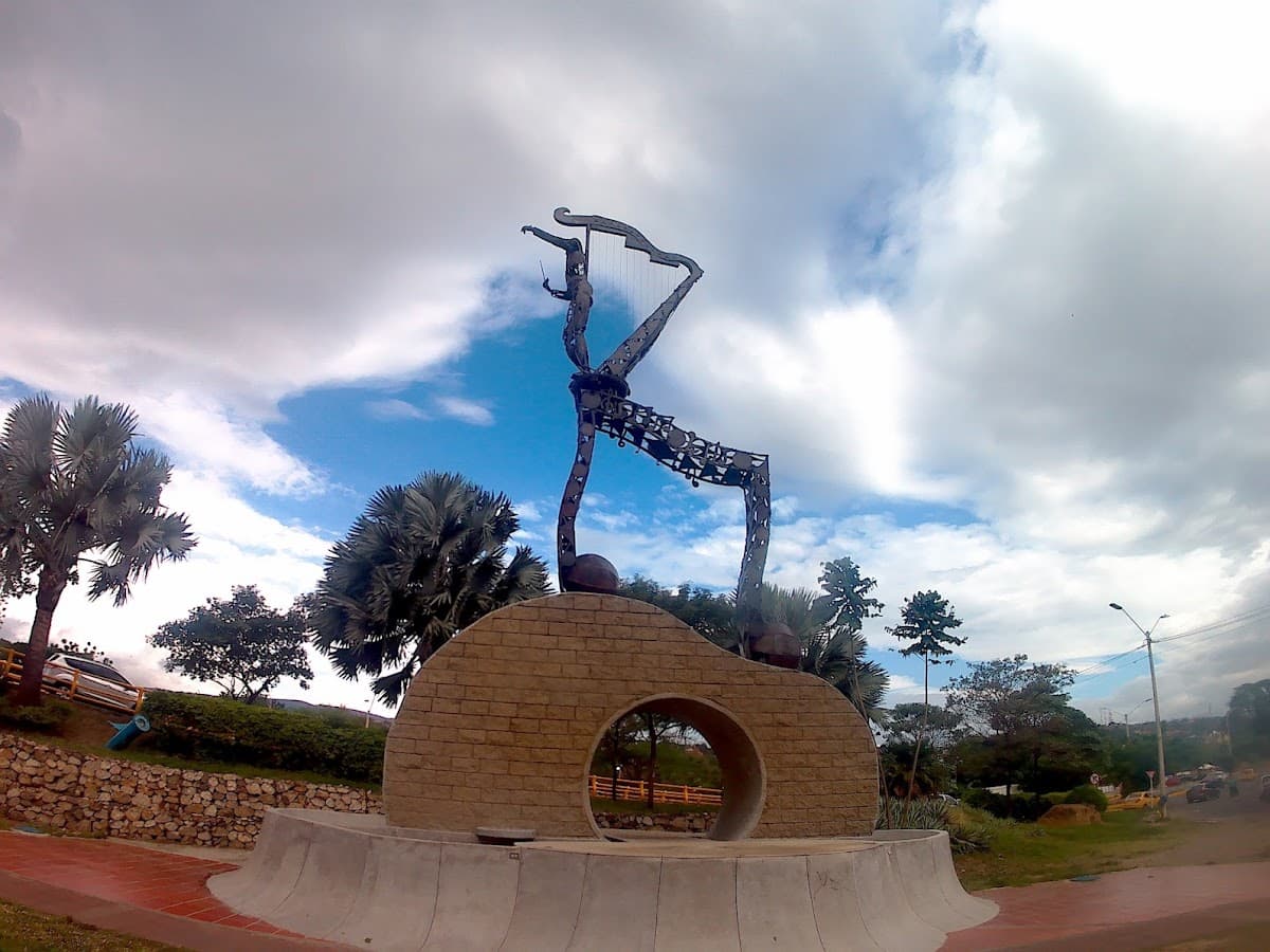 Espejo de agua del Parque Playa — foto