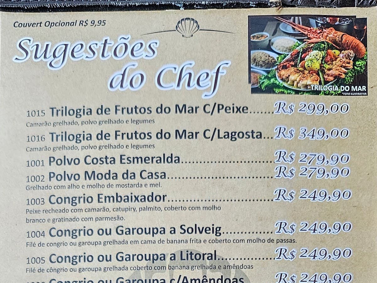 Restaurante Segredos do Mar — foto