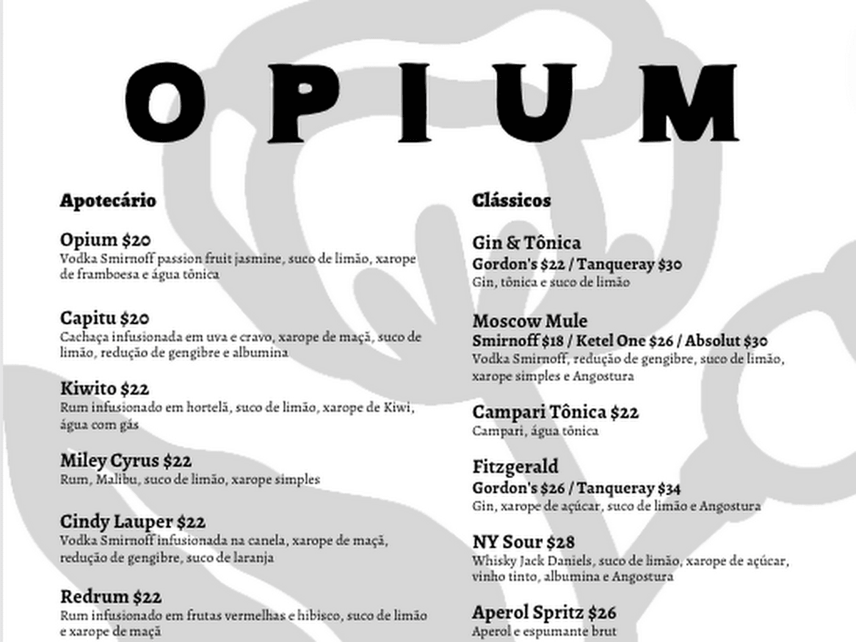 OPIUM — foto