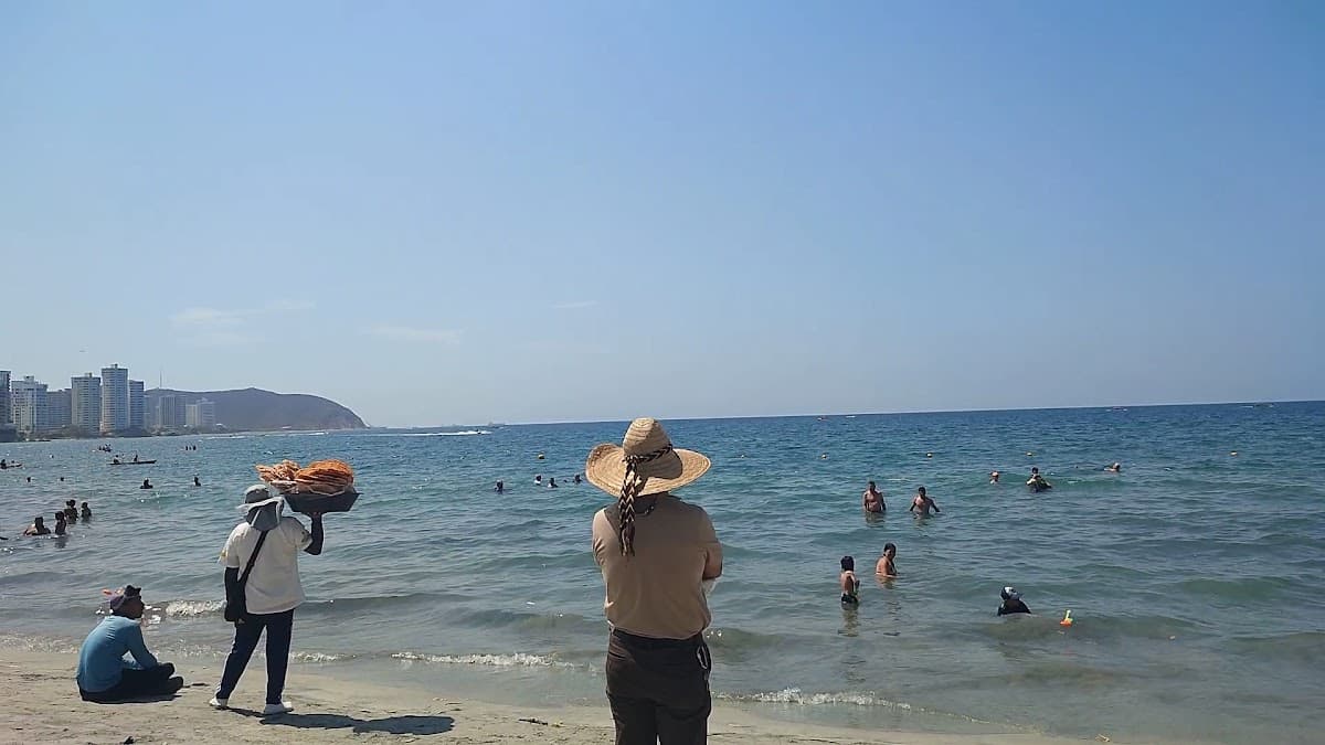 Playa El Rodadero santa marta — foto