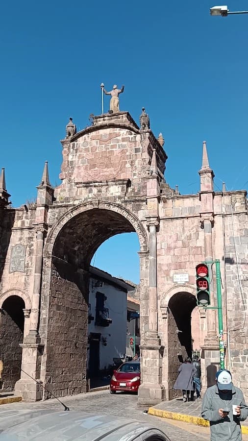 Arco de Santa Clara, Cuzco Perú — foto