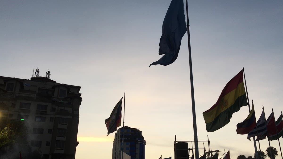 Plaza de Las Banderas — foto