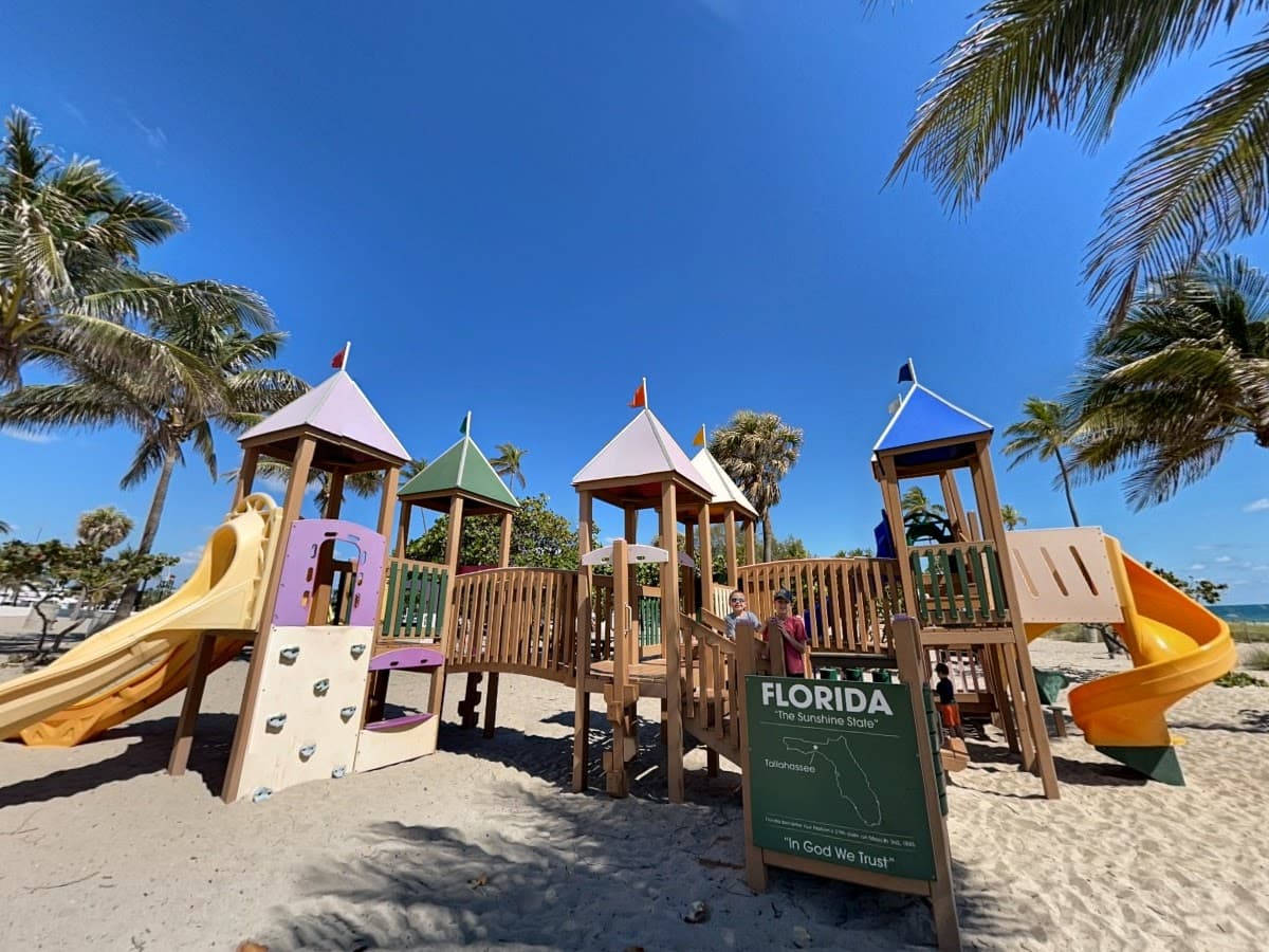Fort Lauderdale Beach Park's Playground — foto