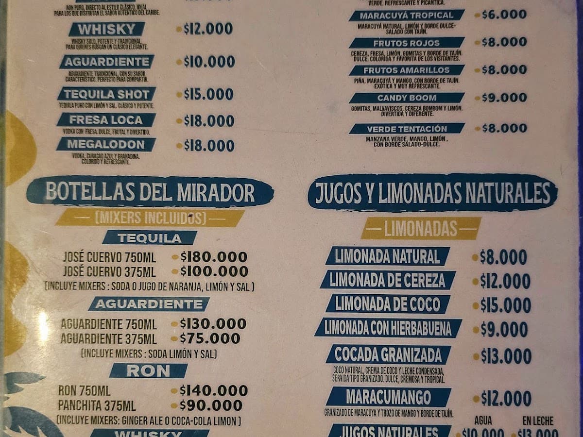 Mirador Hostel, Bar de Taganga — foto