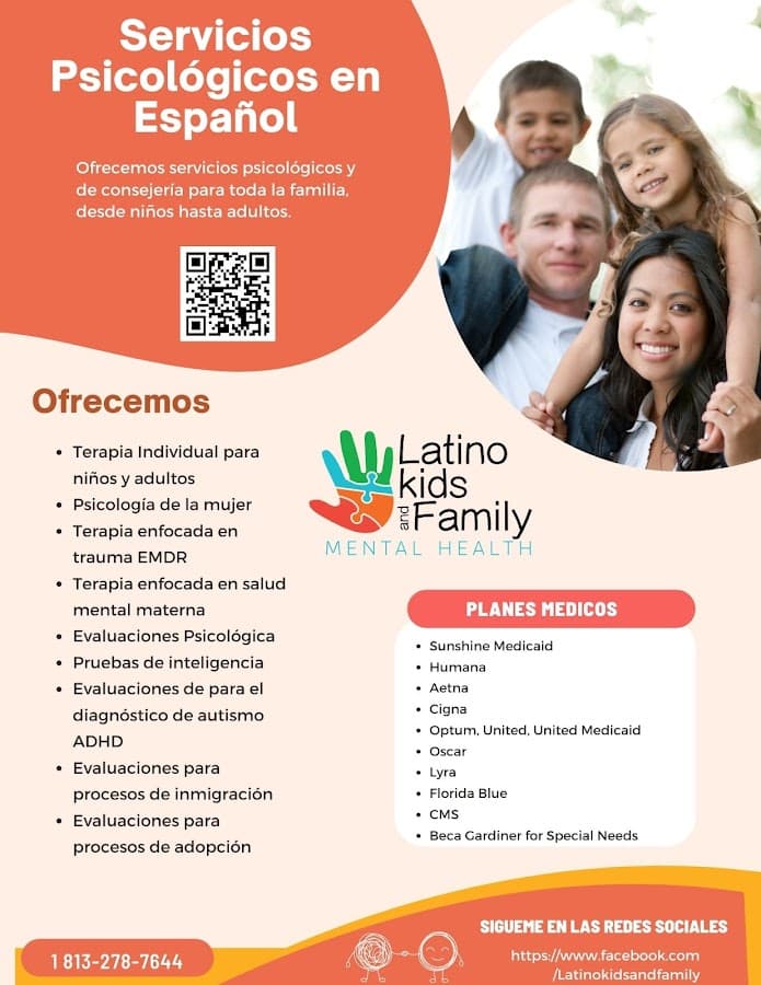 Latino Kids and Family Mental health — foto
