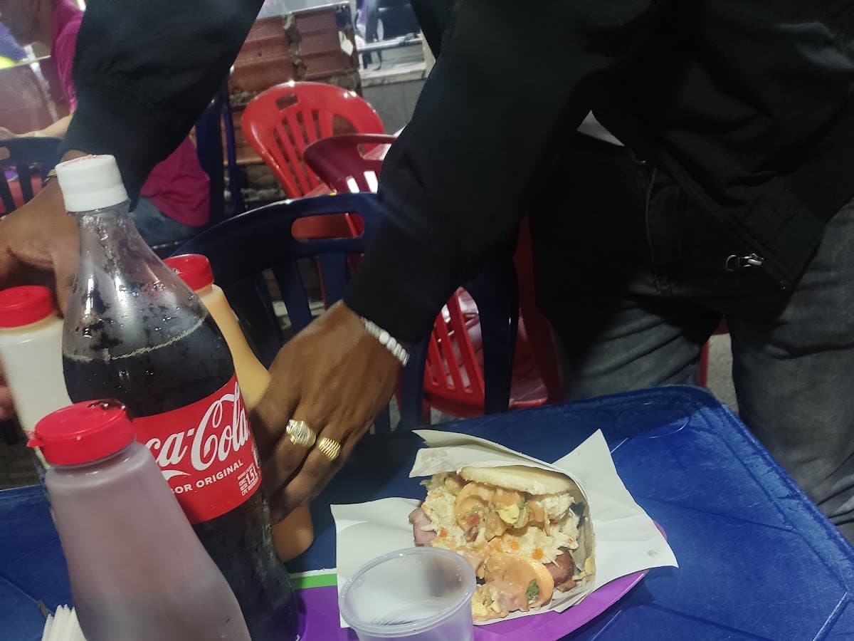 Muerto de hambre arepas — foto