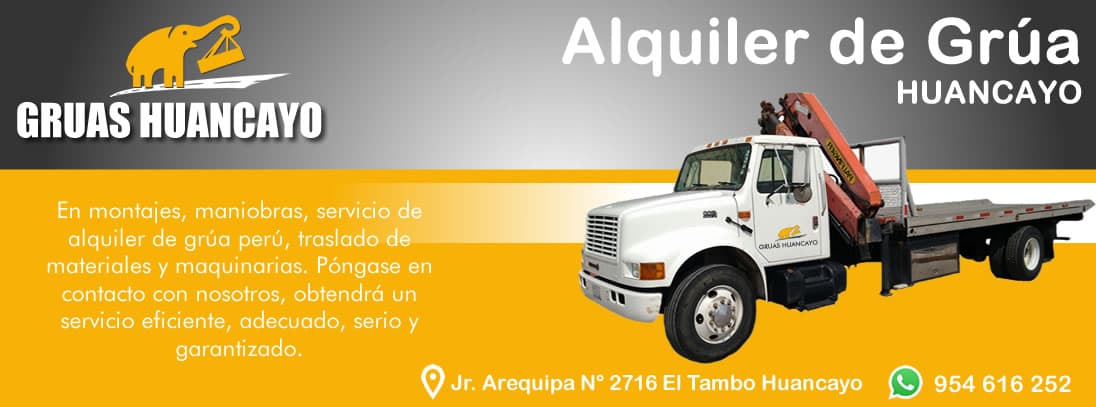 GRUAS HUANCAYO