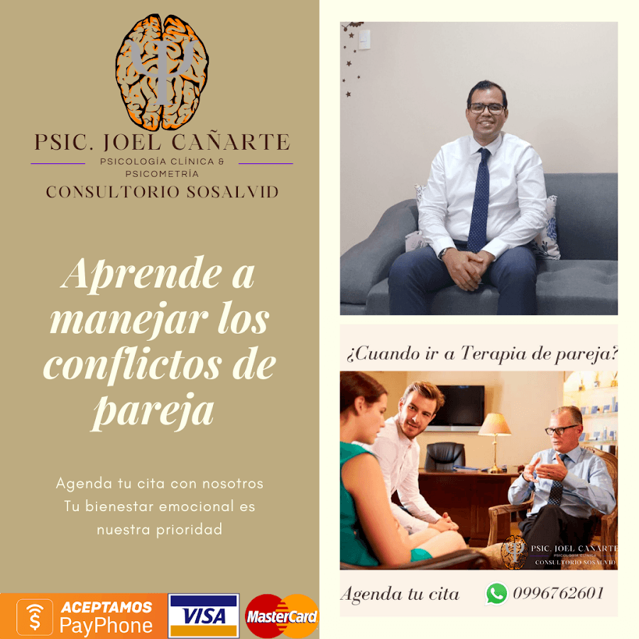 Joel Cañarte Psicólogo Clínico — foto