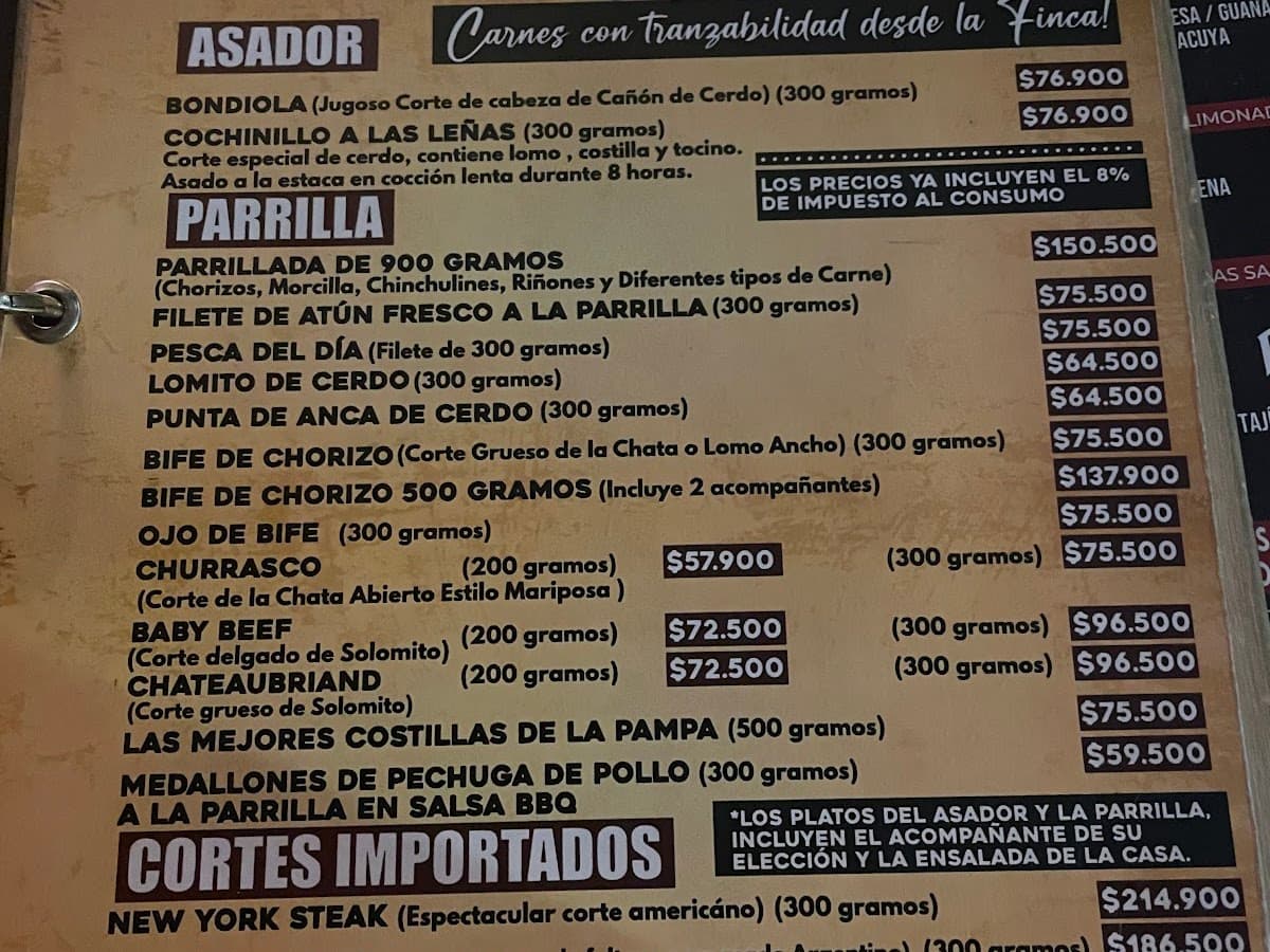 La Pampa Parrilla Argentina (Las Palmas) Restaurantes Medellin - Musica en Vivo — foto