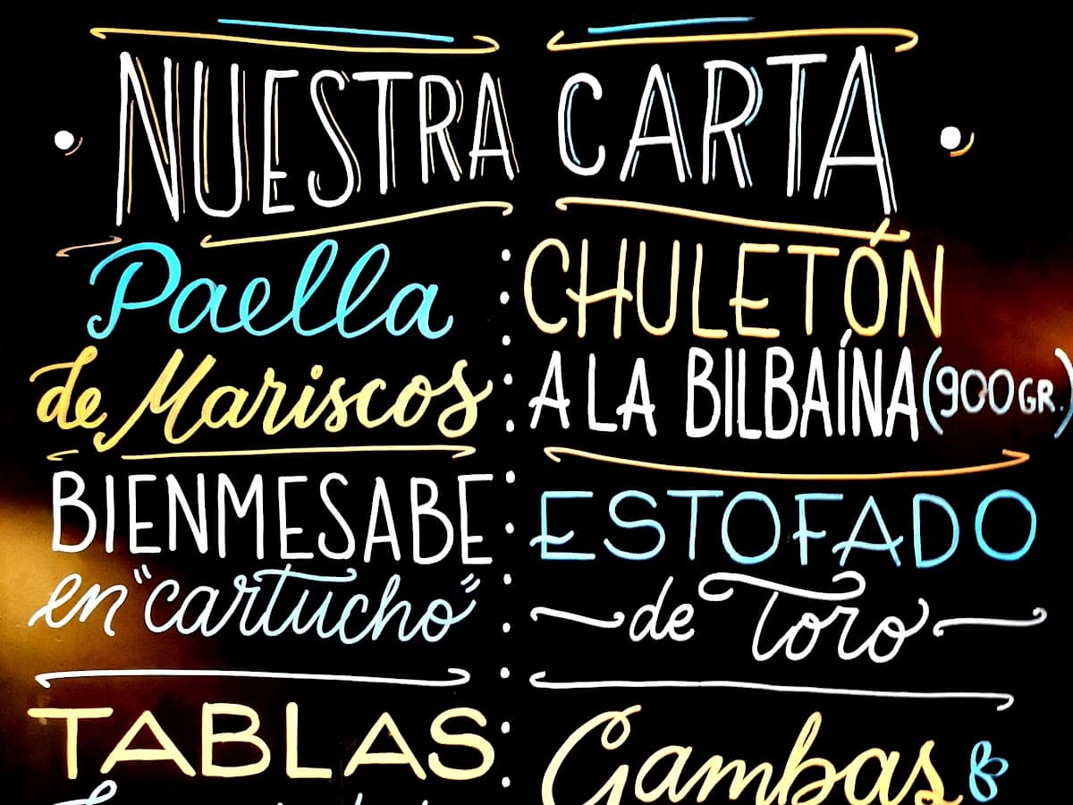 Patanegra, cocina española