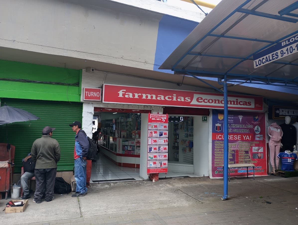 FARMACIAS ECONOMICAS QUITO PUENTE DEL GUAMBRA
