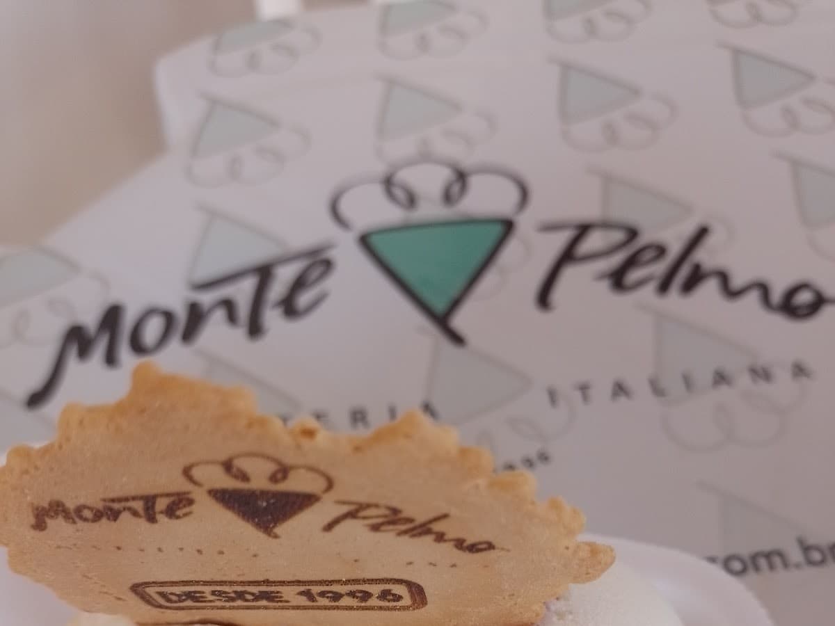 Italian ice cream Monte Pelmo — foto