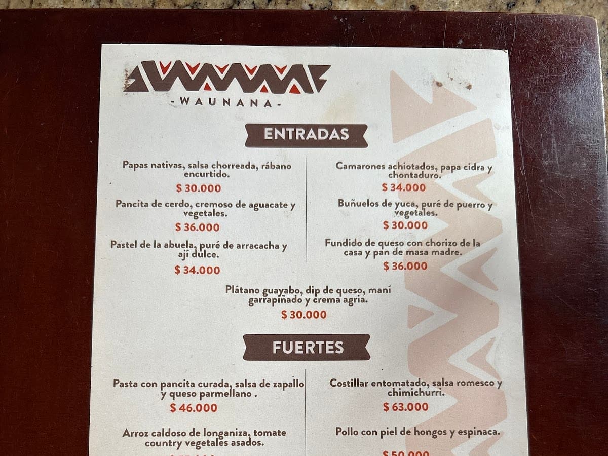 Waunana Restaurante — foto