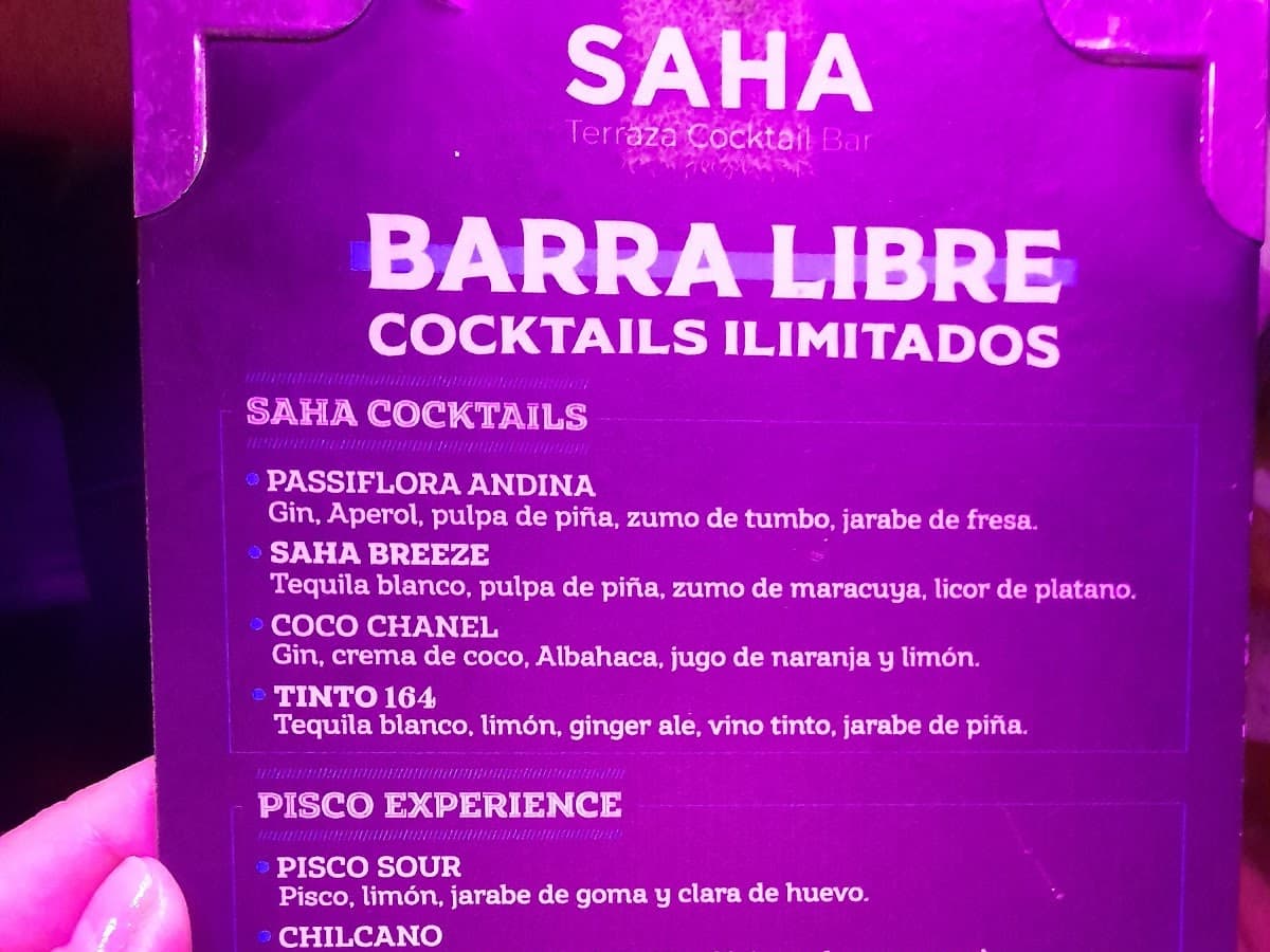 Saha Terraza Cocktail Bar — foto