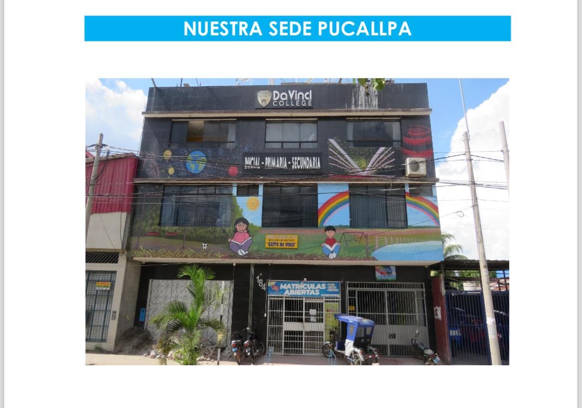 DA VINCI COLLEGE -Pucallpa — foto