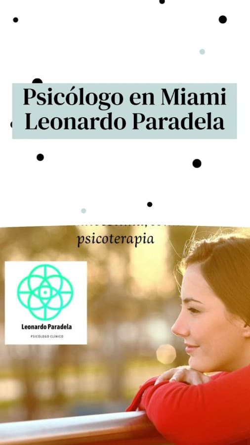 Leonardo Paradela, Psicólogo en Miami — foto