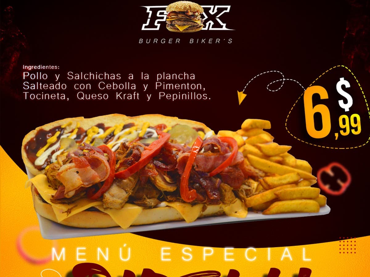 FOX Burger Biker's — foto