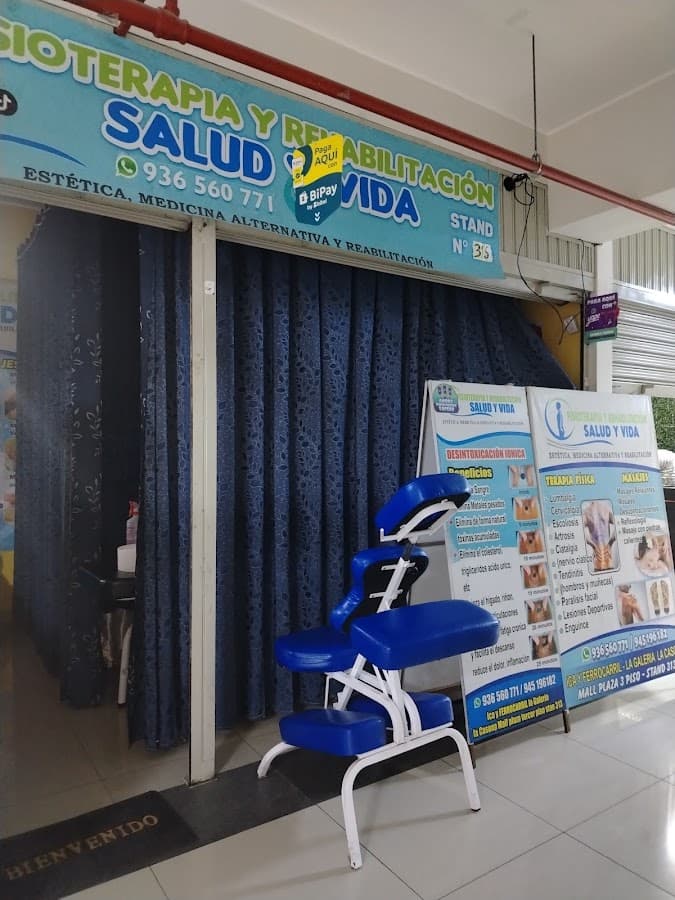 Fisioterapia y Rehabilitación " salud y vida " — foto