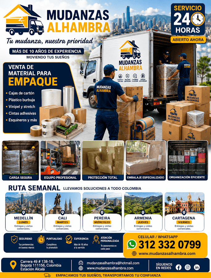 MUDANZAS Y LOGISTICA ALHAMBRA SAS — foto