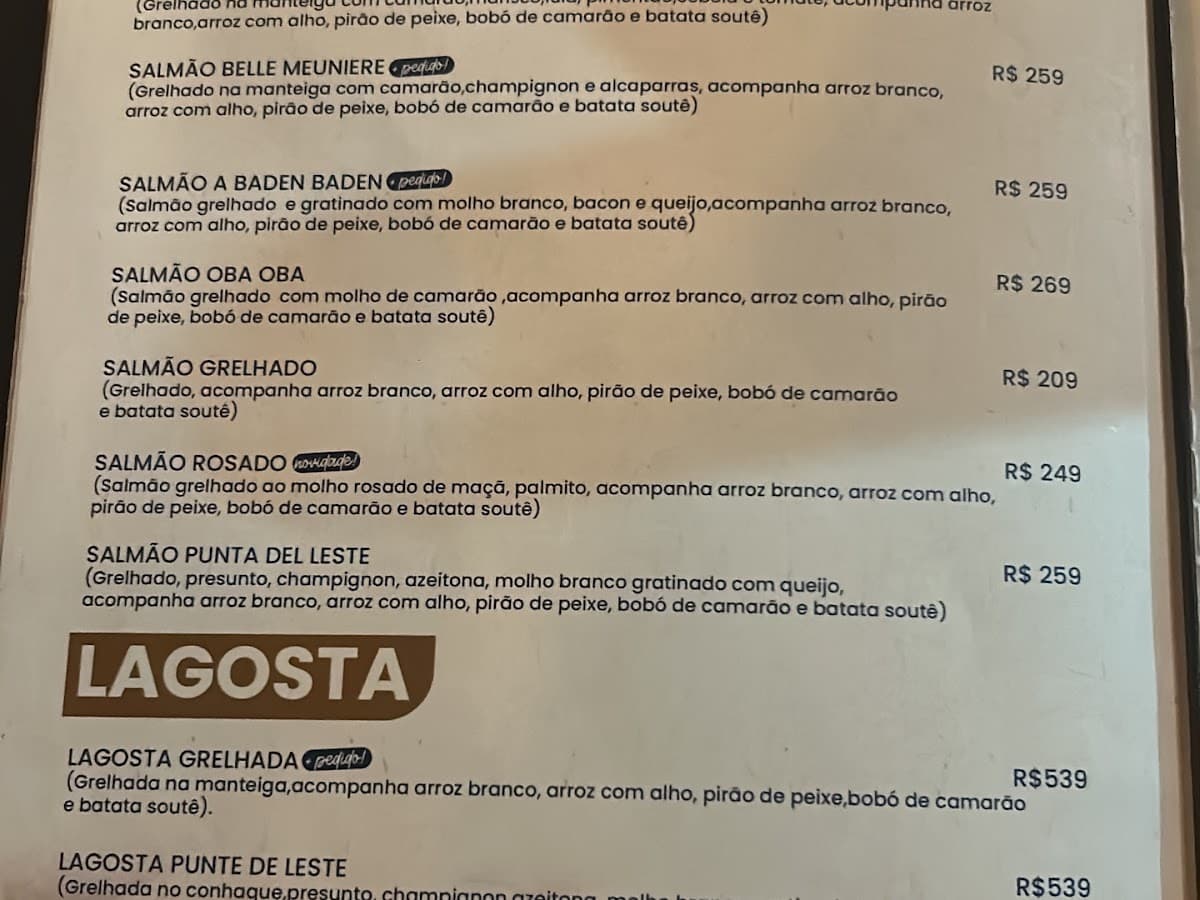 Oba Oba Restaurante Bar — foto