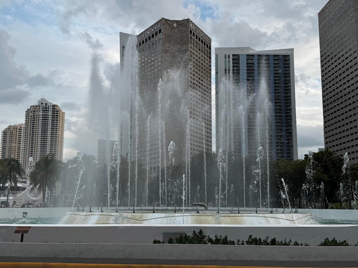 Bayfront Park Water Fountain