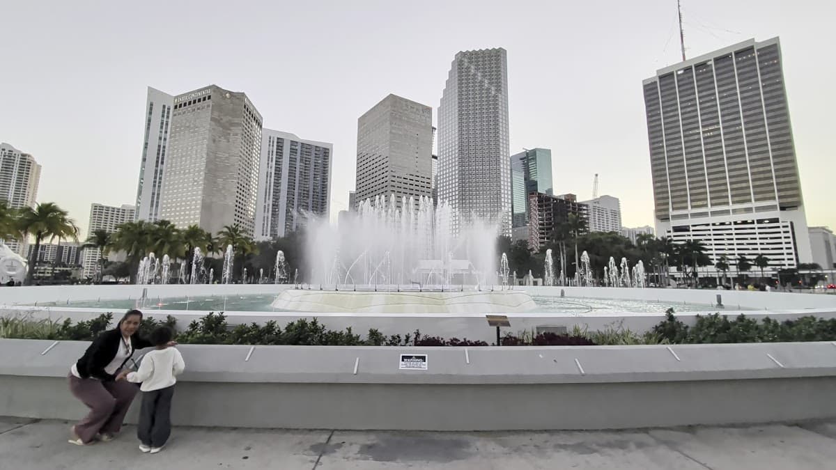 Bayfront Park Water Fountain — foto