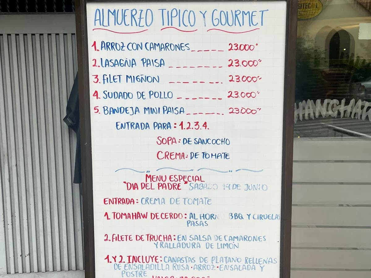 Restaurante Cháncharos ® Almuerzos Manizales — foto
